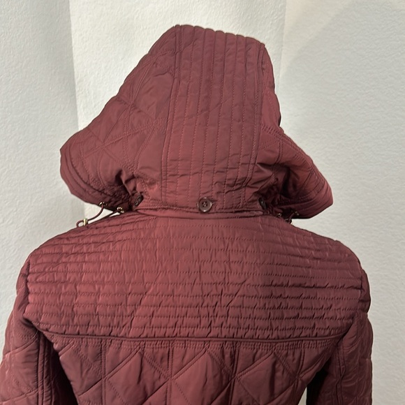 Liverpool Jeans Co Quilted Collard Hooded Utility Jacket (S) NWT - Picture 8 of 15